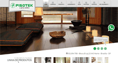 Desktop Screenshot of pisotek.com.br